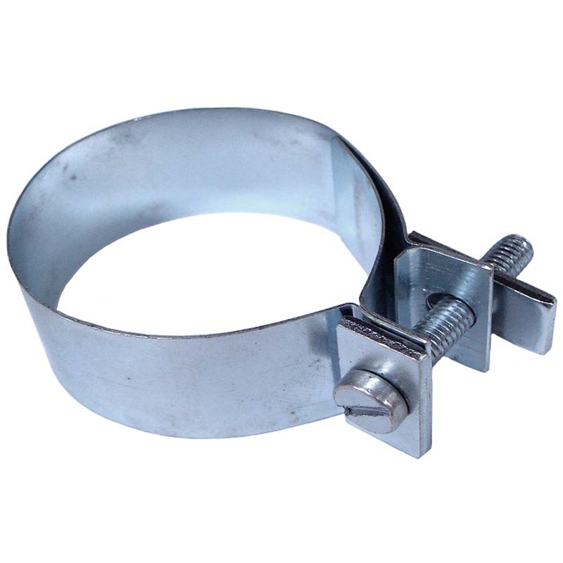 Lot 2 Colliers D’échappement Inox 63-67mm – Pince Serrage Universelle Moto, Voiture, Bateau – Anti-fuites