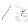 Baguette plastique sur pilier devant la porte avant gauche VW T3 – Image 2