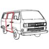 Joint de porte coulissante droite pour VW T3 – Image 2
