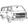 Joint de pare-brise pour jonc chromé VW T3 – Image 2
