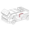 Joint de vitre latérale arrière gauche ou droite de pick-up VW T3 – Image 2