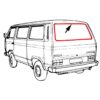Joint de lunette arrière lisse pour VW T3 – Image 2