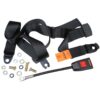 Ceinture sécurité avant noire manuelle VW T3 (3 points) – Image 3