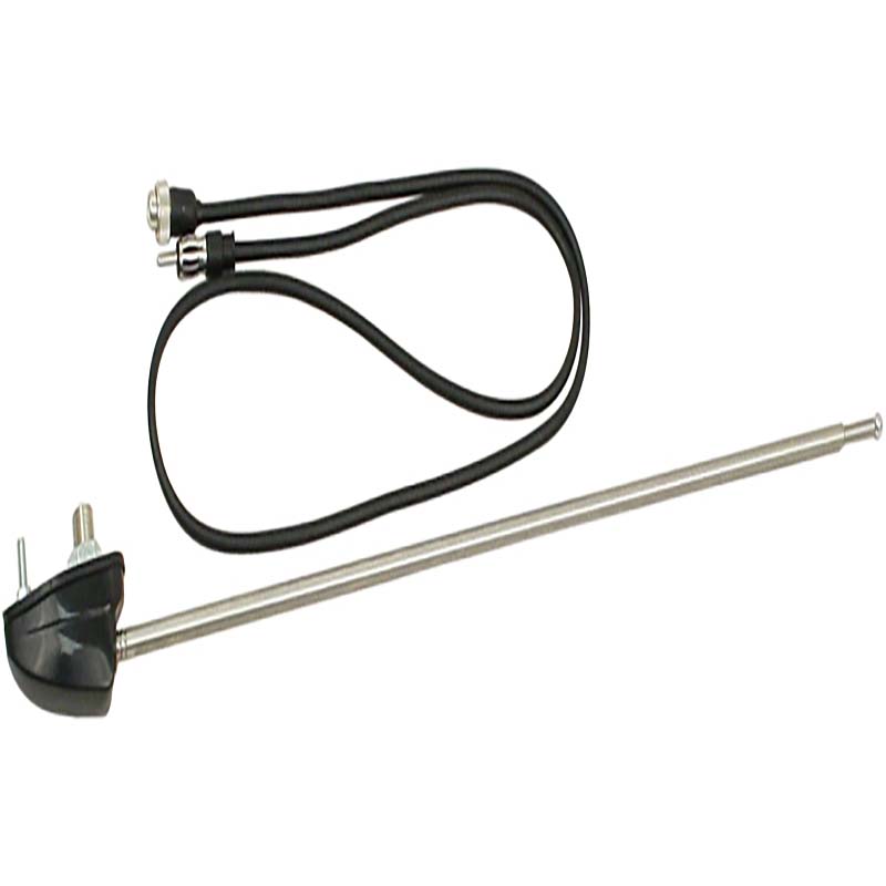 Antenne De Toit Fouet Souple AM/FM Pour VW Transporter T2 T3 T4 T5 - Noire - NEUVE