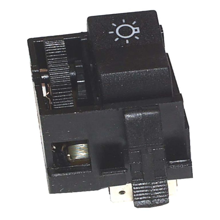 Interrupteur Phare VW 1K0941431B - Compatible Golf V, Passat, Touran, Tiguan - Noir