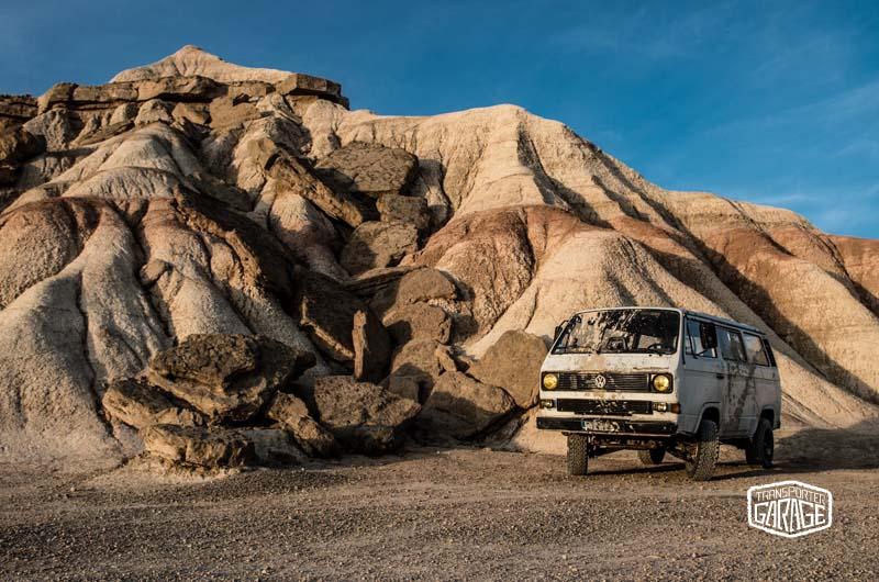 T3 syncro dans le desert des bardenas