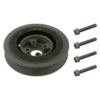 Poulie de vilebrequin équilibrante damper pour VW T4 1.9 Diesel de 1993 à 2003 – Image 2