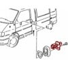 Contacteur de plafonnier intérieur sur pilier de porte pour VW T4 – Image 2