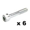 Set de 6 vis de cardan VW T3 – Image 2