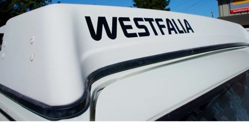 Autocollant Westfalia grand modèle T3